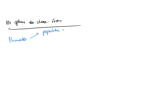all-of-the-following-are-parameters-except