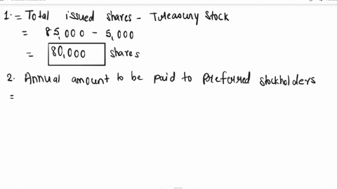 question22-opts-bonus1point-each-a-corporation-has-issued-85000-shares-of-75-par4-preferred-stock-and-holds-5000-of-these-shares-in-the-treasurythe-corporations-board-of-directors-declares-a-82293