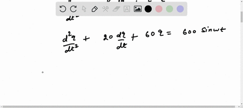 using-the-laplace-transforms-find-the-charge-and-the-current-in-a-series-lrc-circuit-where-l-12-h-r-10-ohms-c-130-f-et-300v-q0-0-c-i0-0-a-98823