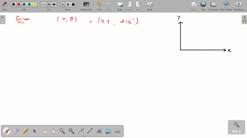 the-polar-coordinates-of-a-point-in-the-xy-plane-are-r-430-m-216-deg-the-cartesian-coordinates-of-this-point-are