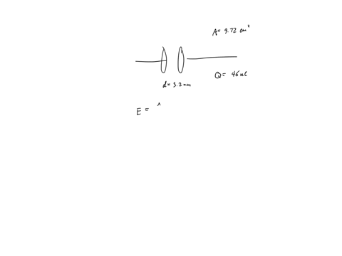 the-plates-of-a-parallel-plate-capacitor-are-320-mmmm-apart-and-each-has-an-area-of-972-cm2cm2-each-plate-carries-a-charge-of-magnitude-460108-cc-the-plates-are-in-vacuum-what-is-the-magnitu-88763