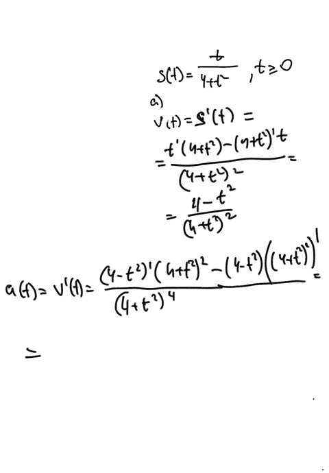 the-given-function-represents-the-position-of-a-particle-traveling-along-horizontal-line-st-for-t-0-4-t2-a-find-the-velocity-and-acceleration-functions_-vt-at-b-determine-the-time-intervals-19626