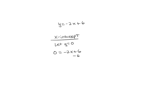 find-the-x-intercept-and-y-intercept-of-the-equation-y-2x-6-72572
