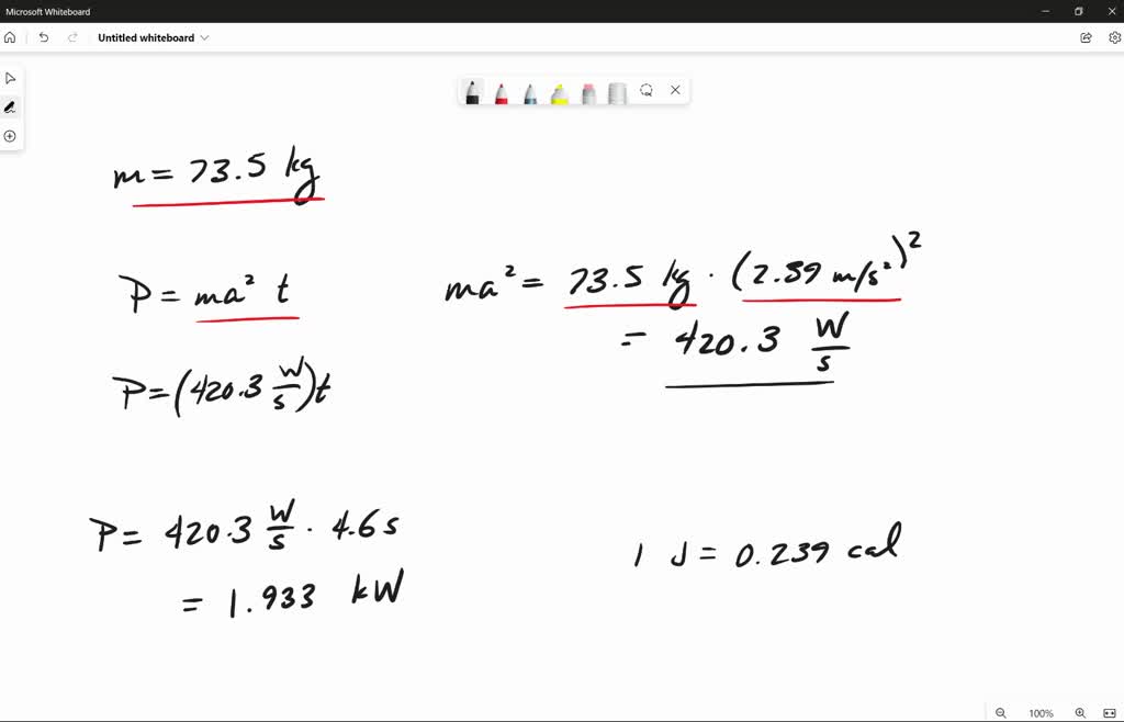 SOLVED: Sprinter of mass m accelerates uniformly from rest to velocity ...