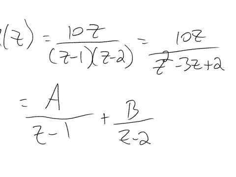 q1given-xzas-follows-10z-xz-z-1z-2-ause-direct-division-method-to-find-the-inverse-z-transform-for-xz-computex0x1x2x3x4-b-use-partial-fraction-expansion-method-to-find-the-inverse-z-transfor-67091
