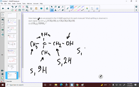 how-many-signals-are-present-in-the-h-nmr-spectrum-for-each-molecule-what-splitting-is-observed-in-e-63324