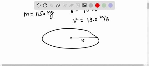 a-car-of-mass-1150-kg-travels-along-a-circular-road-of-radius-700-m-at-190-ms-a-calculate-the-magnitude-of-the-cars-centripetal-acceleration-ms2-b-what-is-the-magnitude-of-the-force-of-stati-29746