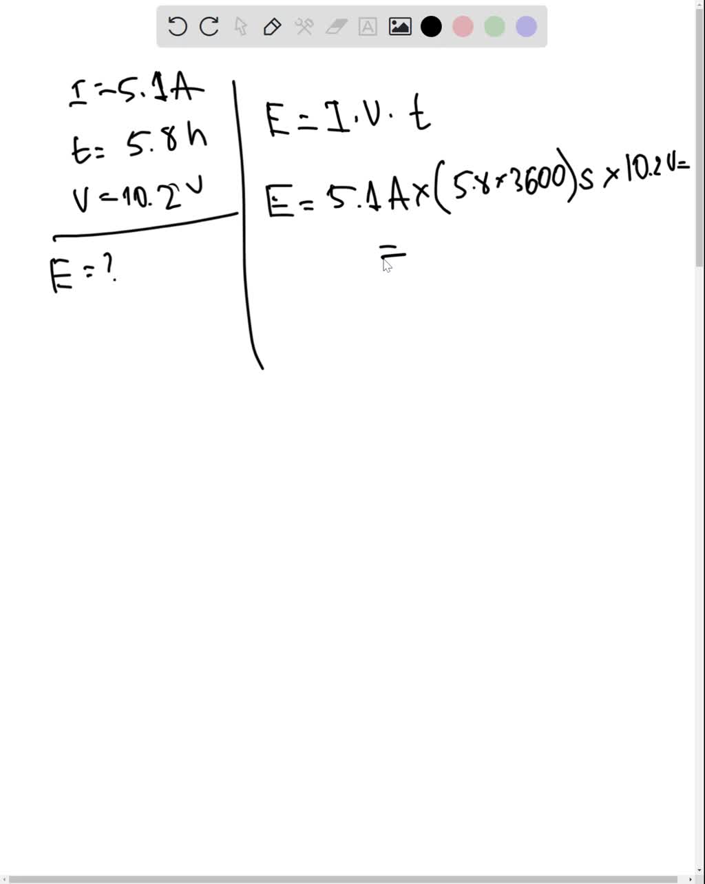 SOLVED A battery charger is connected to a dead battery and delivers a