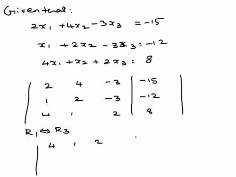 this-question-is-worth-13-points-use-gaussian-elimination-method-with-partial-pivoting-for-the-following-linear-system-2x1-4x2-33-15-x1-2x2-33-12-4x1-x2-23-triangularization-or-forward-elimi-27806