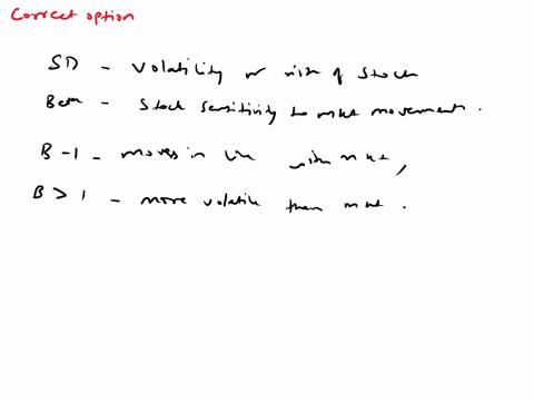 consider-the-following-stocks-and-pick-the-best-answer-stock-standard-deviation-beta-a-25-125-b-35-115-c-28-185-group-of-answer-choices-stock-a-is-likely-to-provide-the-lowest-expected-retur-11413
