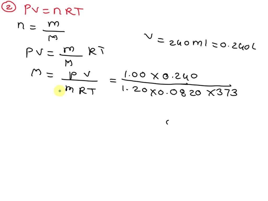 SA Q 42 mol Q15 Finding moles using the formula: n = mM. 