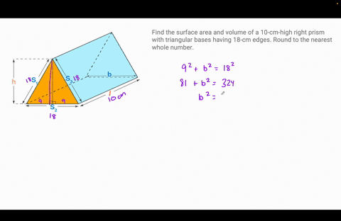 find-the-surface-area-and-volume-of-a-10-cm-high-right-prism-with-triangular-bases-having-18-cm-edges-round-to-the-nearest-whole-number-19843