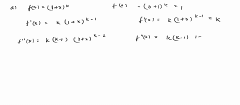 a-use-taylors-formula-with-n2-to-find-the-quadratic-approximation-of-fx1xk-at-x0-k-a-constant-b-if-2-89228