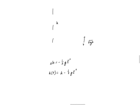 a-particle-is-projected-vertically-upward-with-a-velocity-2gh-and-another-is-let-fall-from-a-height-h-at-the-same-time-find-the-height-of-the-point-where-they-meet-each-other-90527