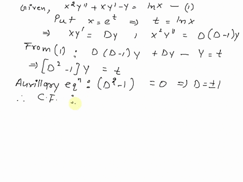 solve-the-given-differential-equation-by-variation-of-parameters_-x2y-xy-y-inx-yx-x-0-39977