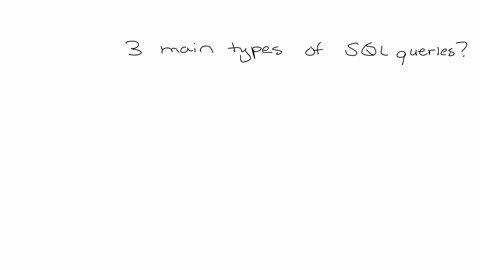 what-are-the-three-main-types-of-sql-queries-a-insert-update-and-delete-b-select-insert-and-update-c-select-delete-and-drop-d-all-of-the-above-question-4-not-yet-answered-marked-out-of-100-flag-questi