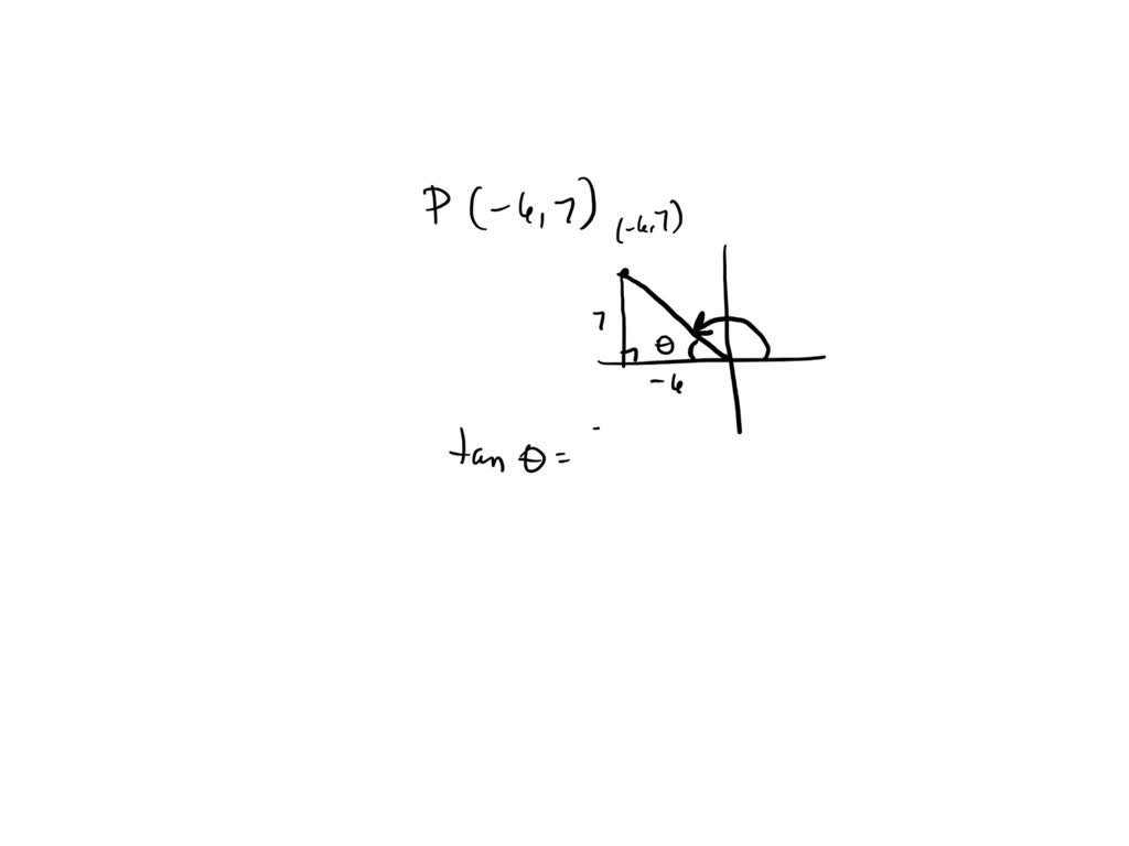 P 6 7 Lies On The Terminal Arm Of An Angle In Standard Position