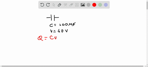 a-100f-capacitor-is-charged-to-a-potential-difference-of-40v-what-charge-and-energy-are-stored