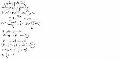 1_-a-particle-of-mass-m-and-kinetic-energy-e-0-approaches-an-abrupt-potential-drop-vo-vx-e-what-is-the-probability-that-it-will-reflect-back-if-e-vo3-b-the-figure-is-drawn-to-indicate-a-car-03095