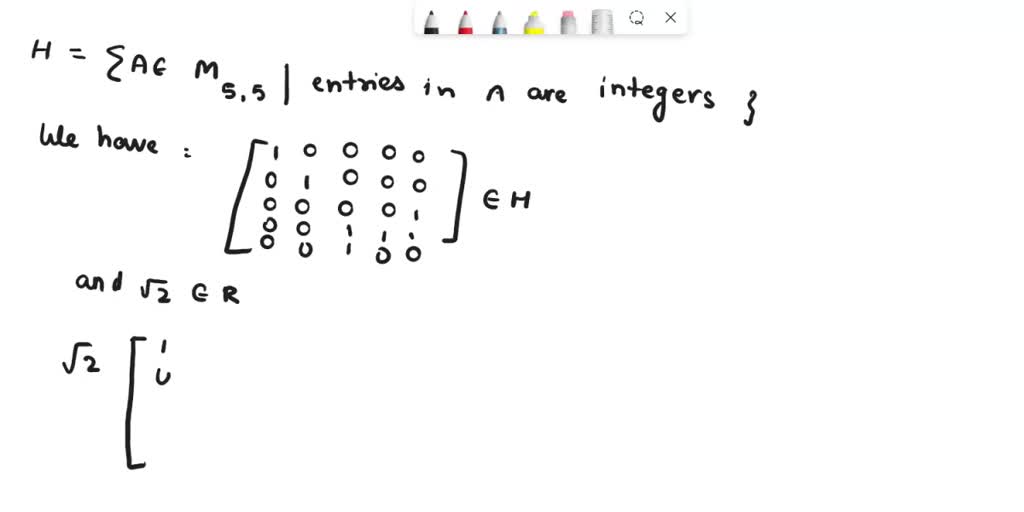 SOLVED: Let numbers H = a + bâˆšc | a, b, c âˆˆ R and W = 2x + 3y | x ...