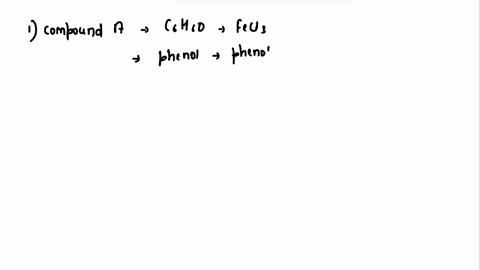 An organic compound a having molecular formula c6h6o give a...