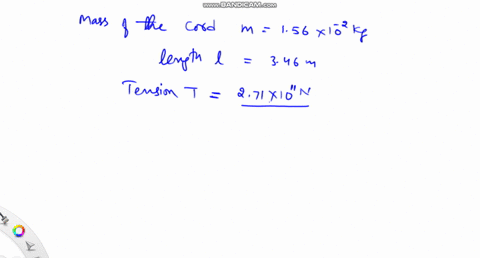 a-cord-of-mass-156-x-10-2-kg-is-stretched-between-two-supports-a-and-b-346-m-apart-if-the-tension-in-the-cord-is-271-x-1011n-how-long-will-it-take-a-pulse-to-travel-from-a-to-b-and-then-back-to-a