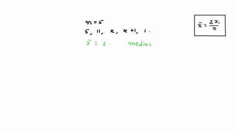 the-following-represents-a-sample-with-five-observations-511xxl1-assume-the-sample-mean-is-6-in-such-a-case-find-the-median-for-this-sample-select-one-a-2-b-11-d5-94598