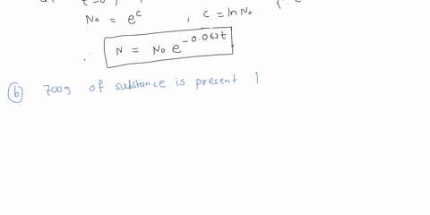 a-chemical-substance-has-a-decay-rate-of-63-per-day-the-rate-of-change-of-an-amount-n-of-the-chemical-after-t-days-is-given-by-dndt0063n-a-let-n0-represent-the-amount-of-the-substance-presen-87652