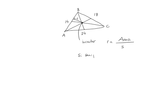 the-sides-of-a-triangle-a-b-c-are-a-b15-mathrmcm-b-c18-mathrmcm-and-c-a24-mathrmcm-determine-the-distance-from-the-point-of-intersection-of-the-angular-bisector-to-side-a-b-a-521-mathrmcm-c-378-mathrm