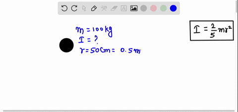 moment-of-inertia-of-100kg-sphere-having-radius-50-cm-will-be-29644