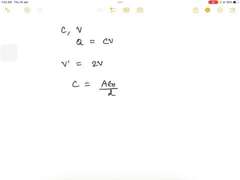 if-the-voltage-between-the-plates-of-a-parallel-plate-capacitor-is-doubled-what-will-happen-to-the-capacitance-of-the-capacitor-43619
