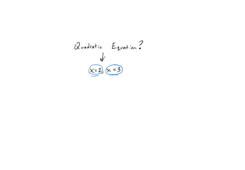 find-the-quadratic-equation-with-the-results-x2-and-x3