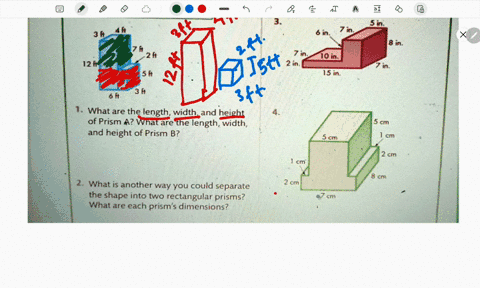 vo-0u-understand-do-you-know-how-in-1and-2use-the-solid-below-the-dashed-line-separates-it-into-two-rectangular-prisms-a-and-b-in-3-and-4-find-the-volume-of-each-solid-figure-3-sin-6-in-7-in-15943