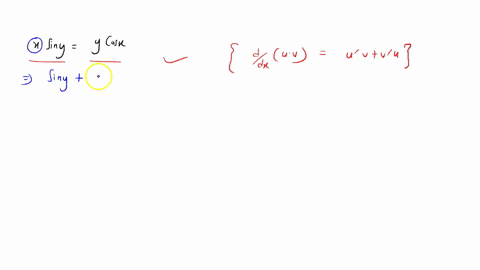 find-dydx-by-implicit-differentiation-x-siny-y-cosx