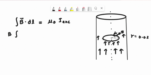 question-3-an-infinitely-long-cylindrical-wire-with-radius-of-05m-carries-an-electric-current-with-non-uniform-electric-current-density-given-by-the-following-equation-j-04-what-is-the-magni-67046