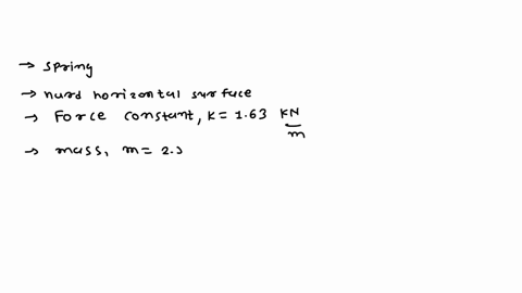 a-spring-oriented-vertically-is-attached-to-a-hard-horizontal-surface-as-in-the-figure-below-the-spring-has-a-force-constant-of-163-knm-how-much-is-the-spring-compressed-when-object-of-mass-16776