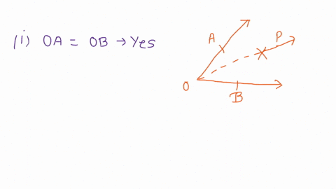 the-figure-below-shows-the-construction-of-the-angle-bisector-laob-using-compass-which-of-the-following-statements-must-akways-be-true-in-the-construction-of-the-angle-bisector-select-ves-or-22525
