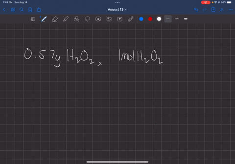 hydrogen-peroxide-decomposes-to-form-oxygen-gas-and-water-how-much-oxygen-in-grams-can-be-made-by-the-decomposition-of-057-g-of-hydrogen-peroxide-2-h2o2-2-h2o-o2-71664