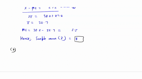 based-on-random-sample-from-normal-population-95-confidence-interval-for-the-population-mean-calculated-to-be-272382-a-calculate-the-sample-mean-b-calculate-the-standard-deviation-of-the-sam-85534
