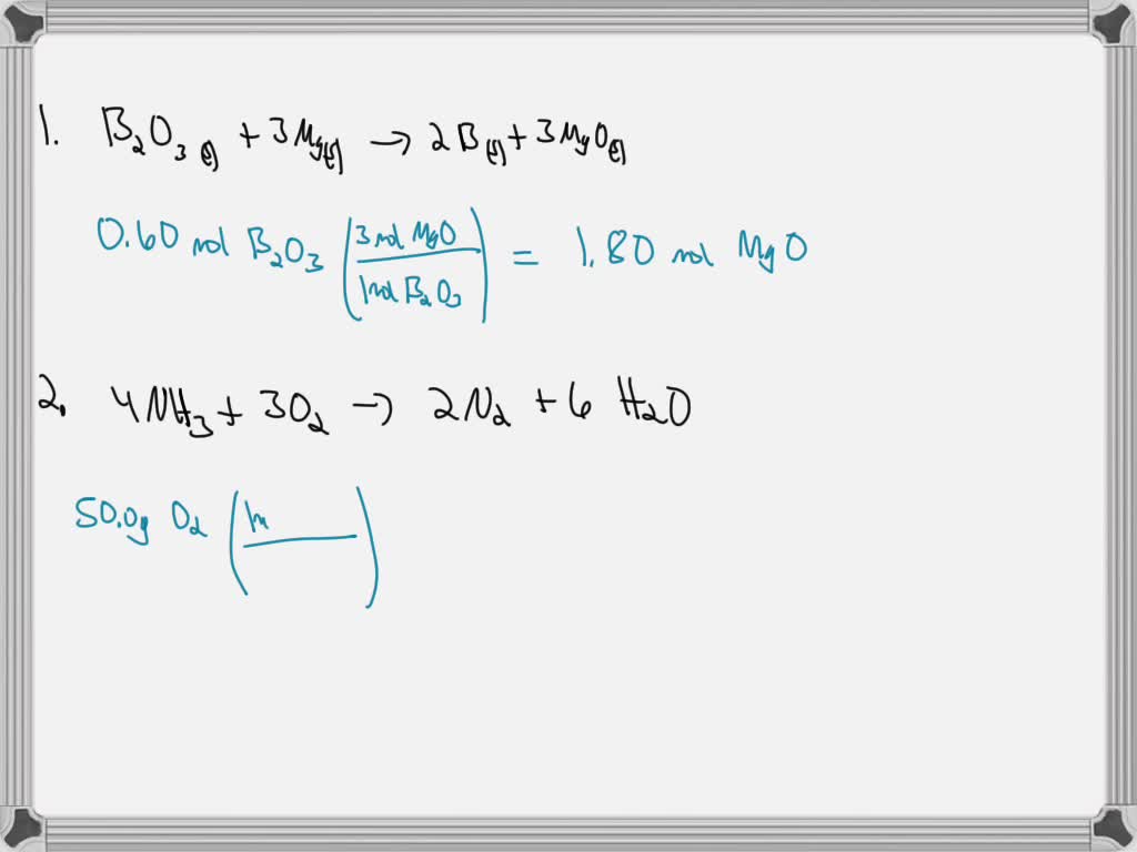 SOLVED: can u answer fast for rate 1. How many moles of magnesium oxide ...