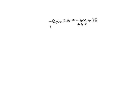 -8x-23-6x-18-what-value-of-x-makes-the-equation-true-93513