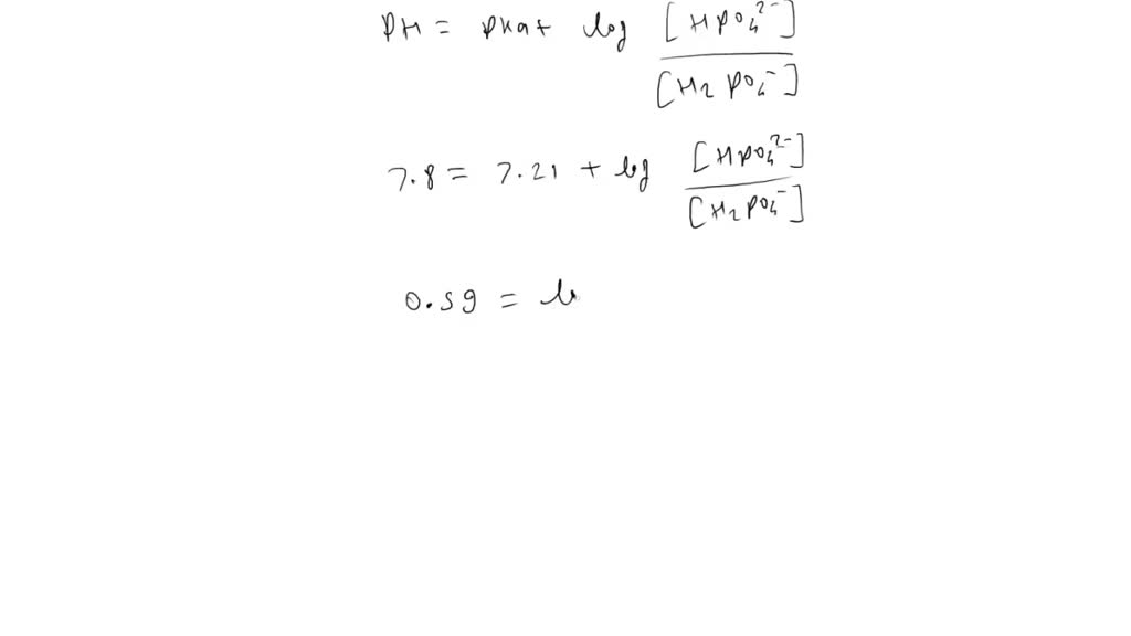 SOLVED a)Show how to make 1 L of 0.050 M potassium phosphate buffer
