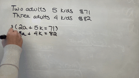 two-families-go-to-a-zoo-the-rushton-family-of-two-adults-and-five-children-pay-71-the-davis-family-of-three-adults-and-four-children-pay-82-work-out-the-cost-of-an-adult-ticket-and-the-cost-of-a-chil