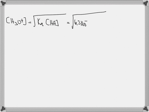 determine-the-h3o-and-ph-of-a-0100-m-solution-of-benzoic-acid-52337