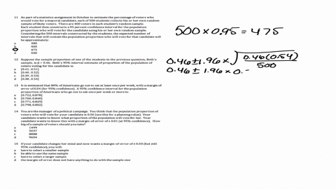 11-as-part-ofa-statistics-assignment-in-october-to-estimate-the-percentage-ofvoters-who-would-vote-for-a-mayoral-candidate-each-0f500-students-collects-his-or-her-own-random-sample-oflikely-12302