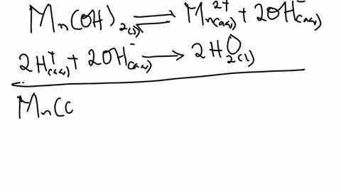 write-balanced-net-ionic-equation-to-show-why-the-solubility-of-mnohzs-increases-in-the-presence-ofa-strong-acid-and-calculate-the-equilibrium-constant-for-the-reaction-of-this-sparingly-sol-68382