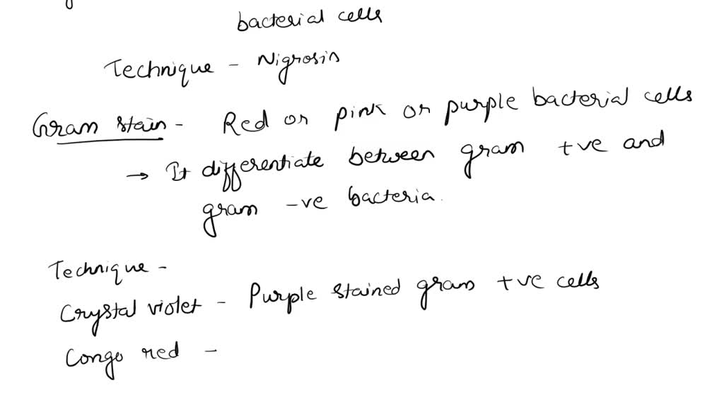 SOLVED: Differential Staining Ram Staining Cell Wall (Peptidoglycan ...