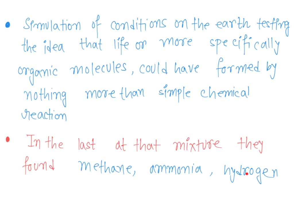 SOLVED: By discharging electric sparks into a laboratory chamber ...