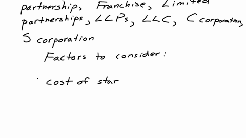11-what-are-the-various-forms-of-business-ownership-what-factors-should-an-entrepreneur-consider-in-evaluating-the-various-forms-of-ownership-total-25-marks