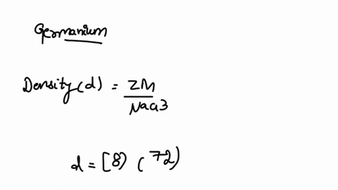 germanium-crystallizes-with-the-diamond-type-of-structure-calculate-the-density-of-germanium-ge-atomic-mass-726-gmol-a-566-a-z-8-05338